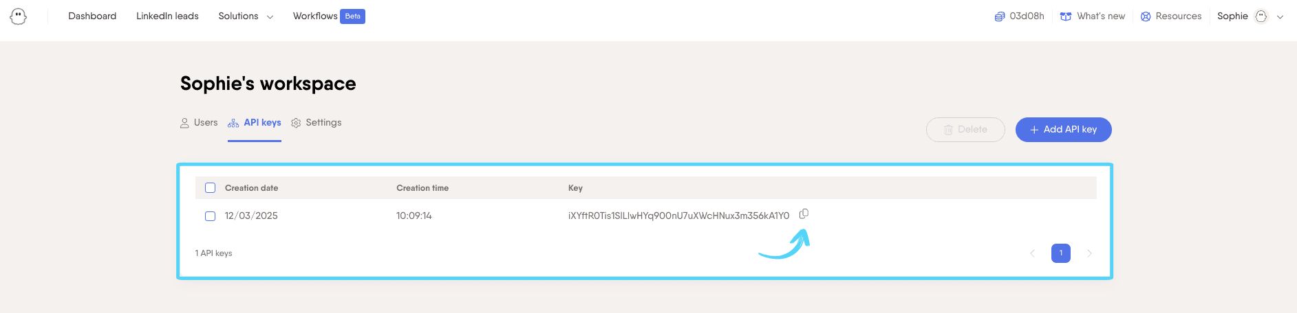 workspace-copy-API-key.jpeg
