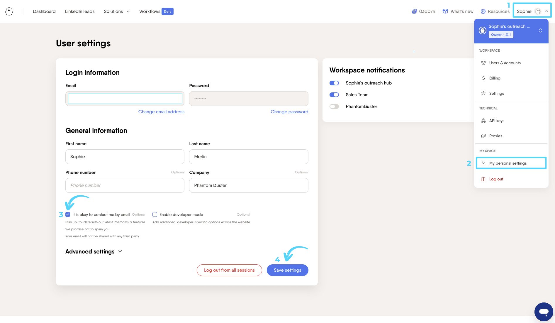 user-menu-personal-settings-newsletter.jpeg
