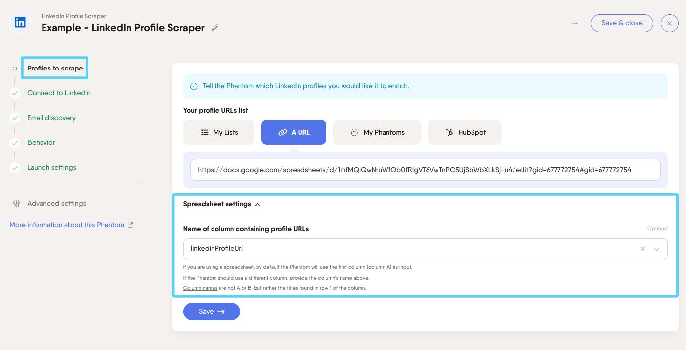 ex-phantom-LIPS-profiles-to-scrape-speadsheet-settings-name-of-column-with-profile-URLs.jpeg