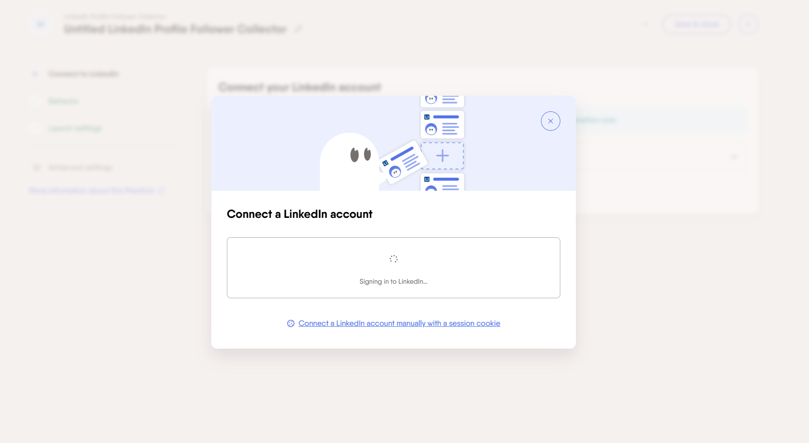 Connect a LI account loading.png